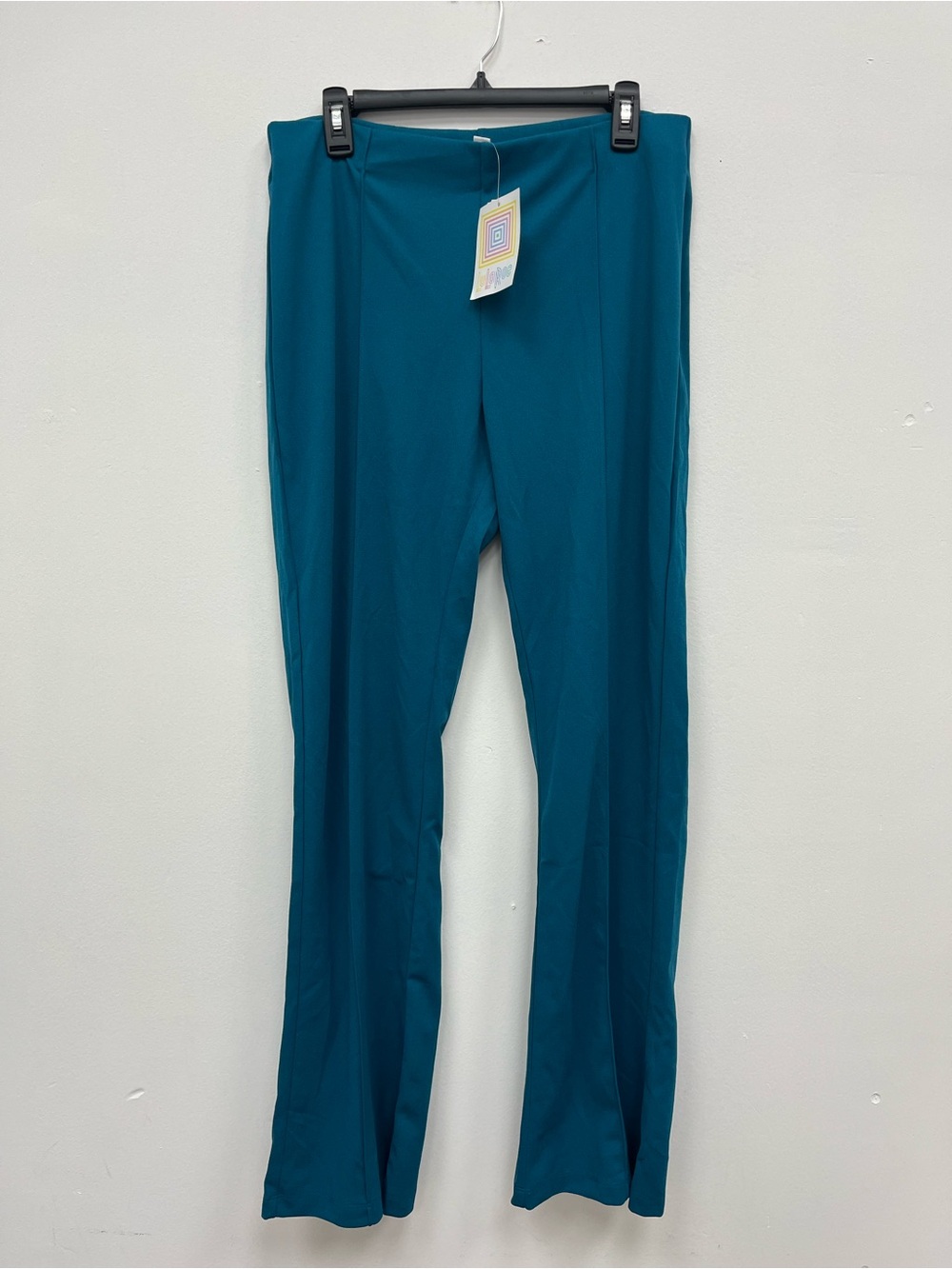 NWT Lularoe teal pintuck Joey Pants